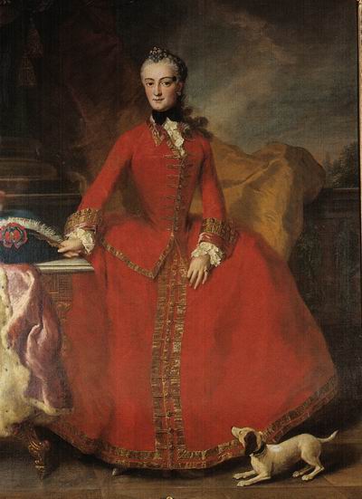 Portrait of Maria Anna Sophia of Saxony